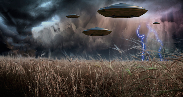 Scary UFO