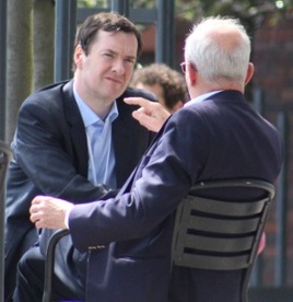 George Osborne at Bilderberg 2014 