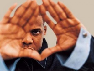 Jay-Z who popularised the all-seeing eye symbol Source