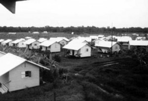 Jonestown houses -- the infamous location in Guayana where a massacre became a major catalyst for the anti-cult movement's popularity.